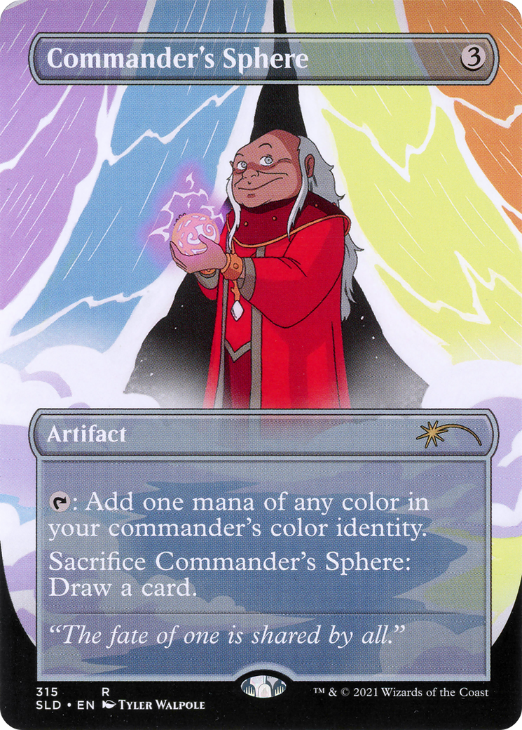 Commander's Sphere (SLD-315) - Secret Lair Drop (Borderless)