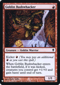 Goblin Bushwhacker (LIST-ZEN-125) - The List Foil
