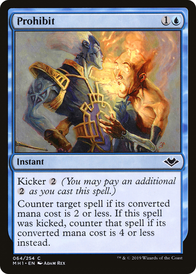 Prohibit (MH1-064) - Modern Horizons Foil