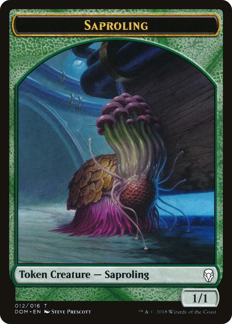 Saproling (DOM-012) - Dominaria Tokens