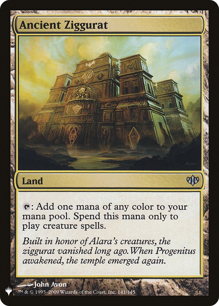 Ancient Ziggurat (LIST-CON-141) - The List