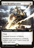 Swift Reconfiguration (NEC-045) - Neon Dynasty Commander: (Extended Art)