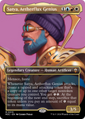 Satya, Aetherflux Genius (Borderless) (M3C-015) - Modern Horizons 3 Commander (Borderless) Foil