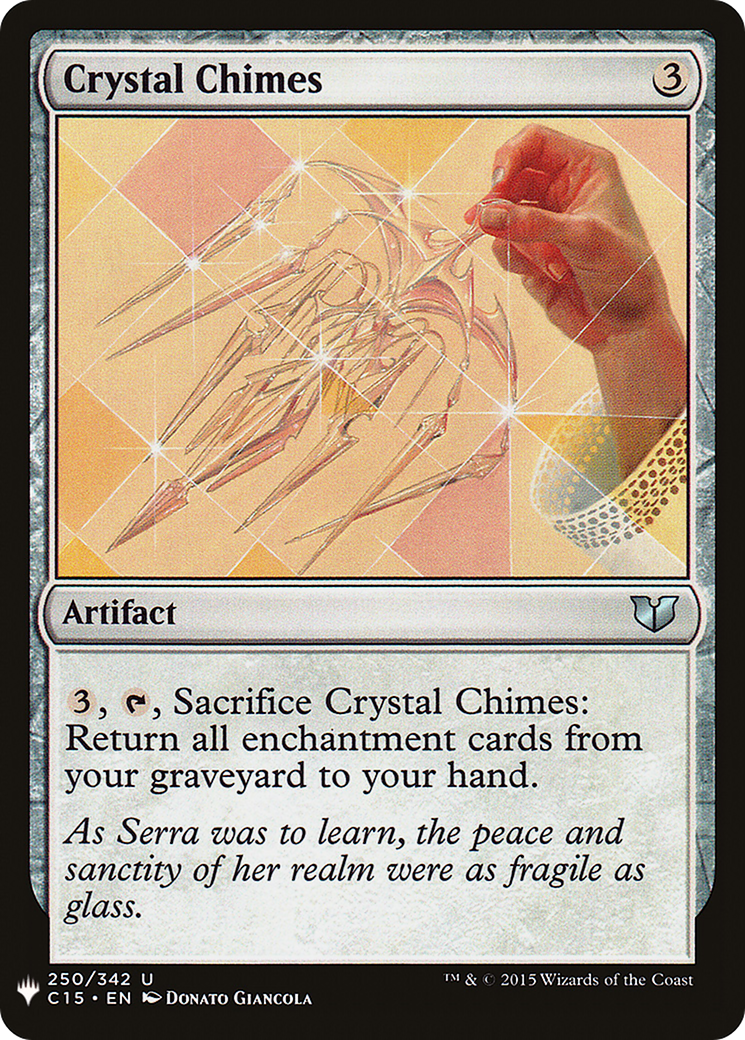 Crystal Chimes (LIST-C15-250) - The List