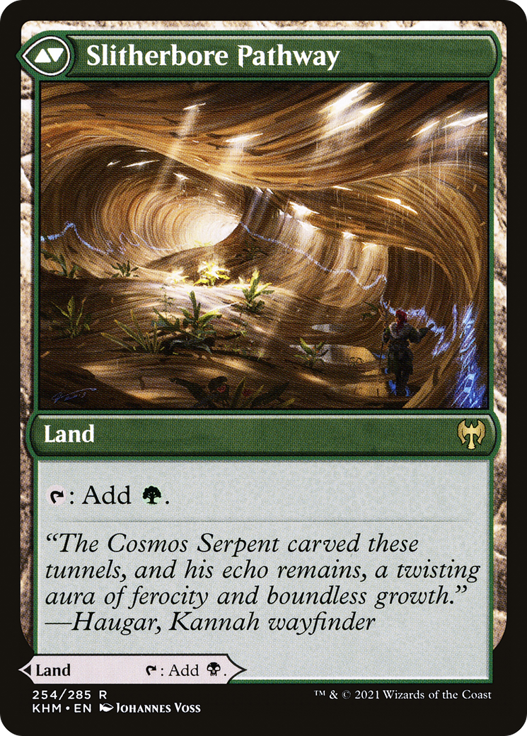 Darkbore Pathway // Slitherbore Pathway (LIST-KHM-254) - The List