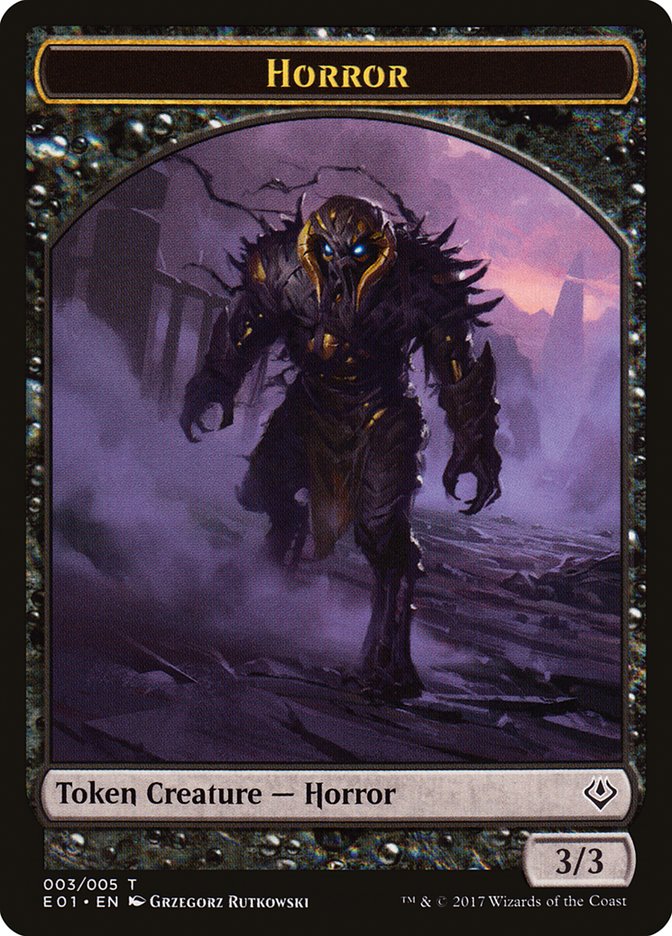 Horror (AC2-003) - Archenemy: Nicol Bolas Tokens
