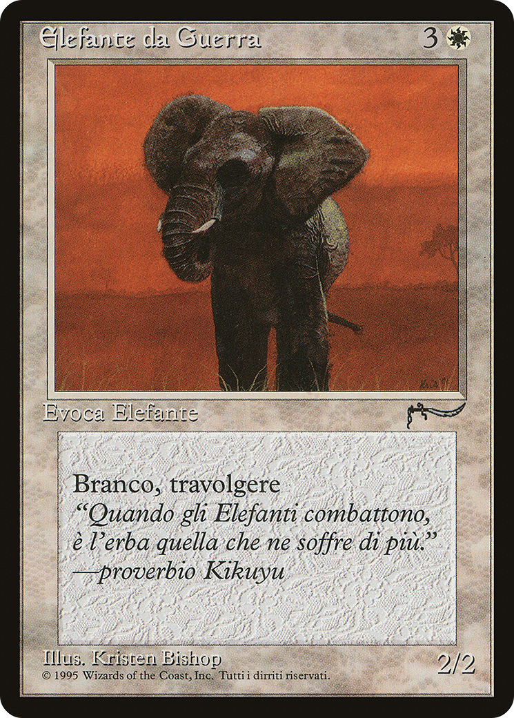 War Elephant (REN-014) - Rinascimento
