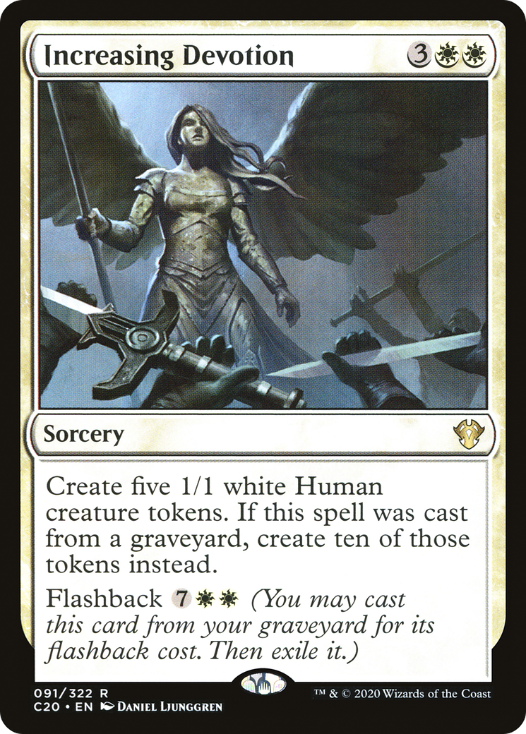 Increasing Devotion (C20-091) - Commander 2020