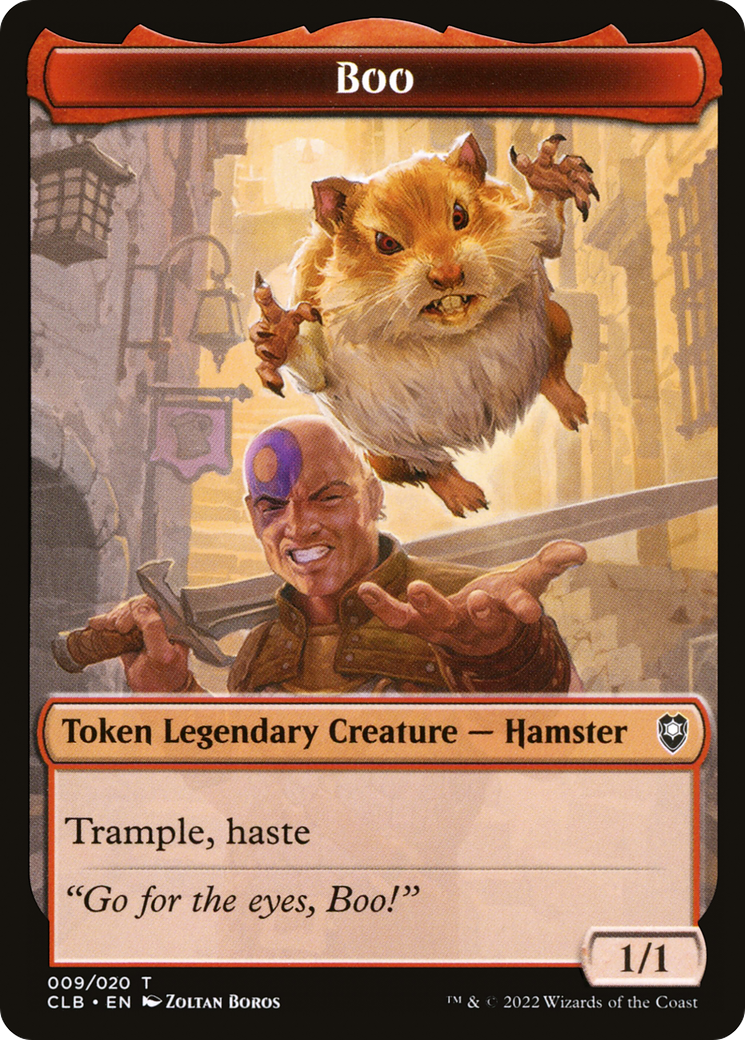 Boo (CLB-009) - Battle for Baldur's Gate Tokens