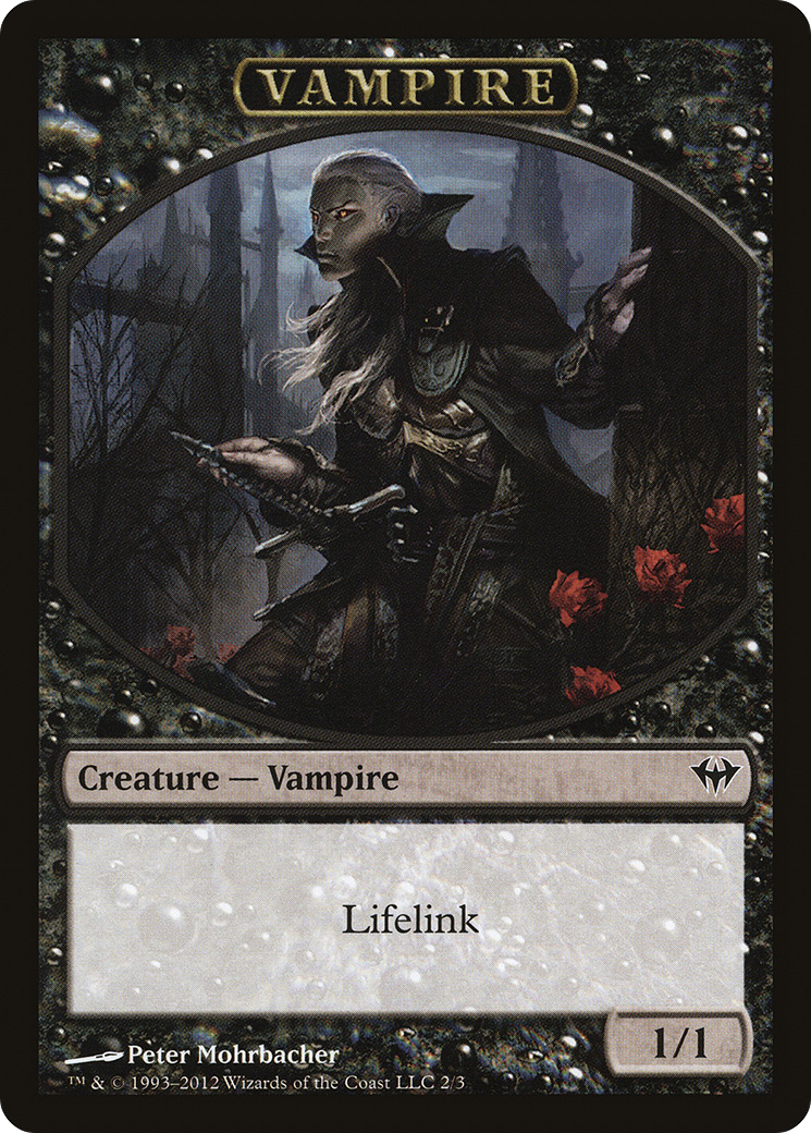 Vampire (DKA-002) - Dark Ascension Tokens