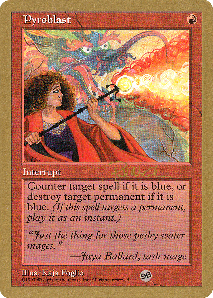 Pyroblast (WCD-PM262SB) - World Championship Decks 1997