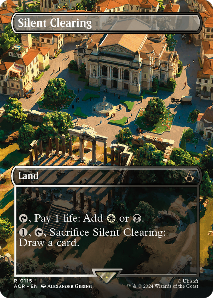 Silent Clearing (ACR-115) - Assassin's Creed (Borderless) Foil