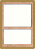 Blank Card (WCD-) - World Championship Decks 1998
