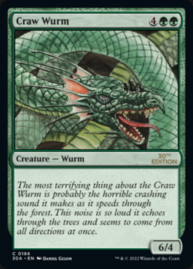 Craw Wurm (30A-186) - 30th Anniversary Edition