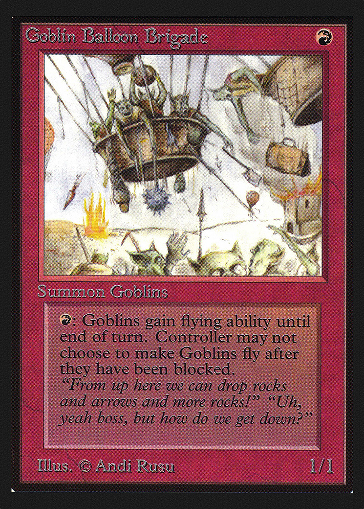 Goblin Balloon Brigade (IED-) - Intl. Collectors' Edition