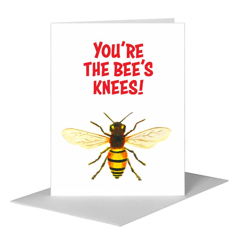Bee Wings, Greeting Card (#7613A)