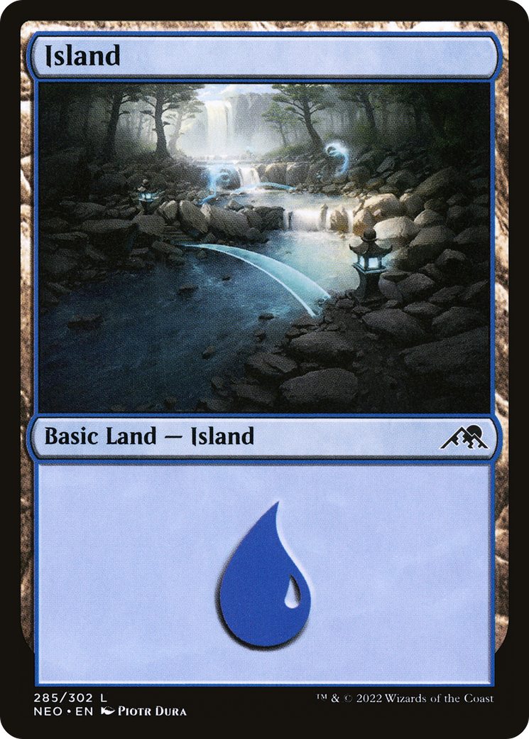 Island (NEO-285) - Kamigawa: Neon Dynasty