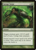 Savage Surge (RTR-133) - Return to Ravnica Foil