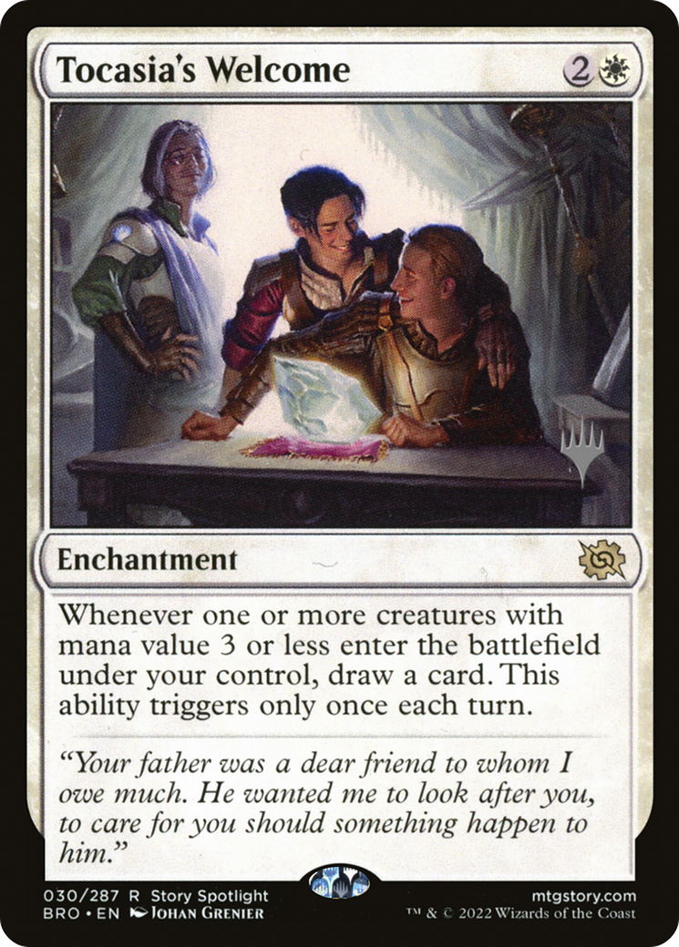 Tocasia's Welcome (PPBRO-30P) - The Brothers' War Promos