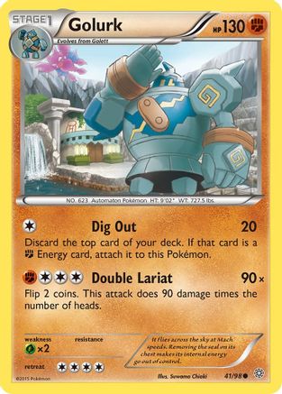 Golurk 041/98 - XY  Ancient Origins