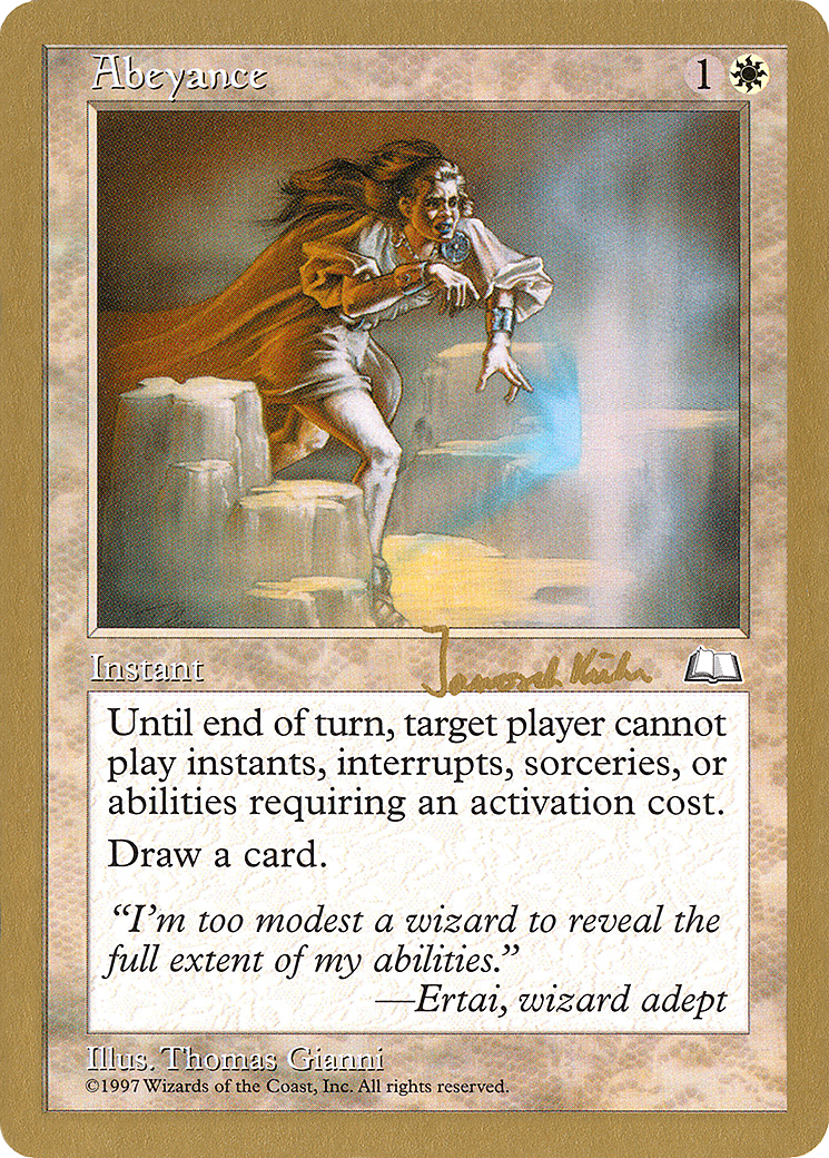 Abeyance (WCD-) - World Championship Decks 1997