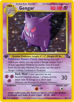 Gengar 005/62 - Fossil