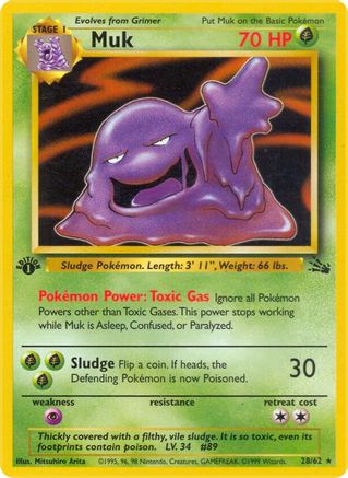 Muk 028/62 - Fossil 1st Edition