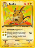 Raichu 029/62 - Fossil 1st Edition