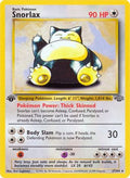 Snorlax 027/64 - Jungle 1st Edition