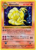 Ninetales 012/102 - Base Set Shadowless 1st Edition Holofoil