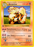 Arcanine 023/102 - Base Set Shadowless 1st Edition