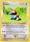 Porygon 039/102 - Base Set Shadowless 1st Edition