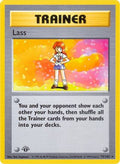 Lass 075/102 - Base Set Shadowless 1st Edition