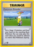 Pokemon Breeder 076/102 - Base Set Shadowless Unlimited
