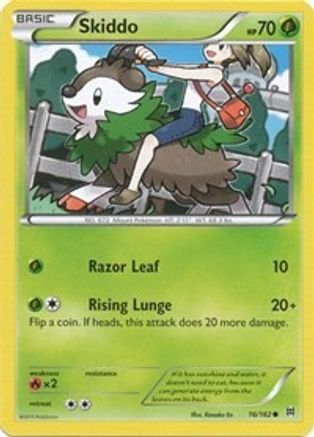 Skiddo 016/162 - XY  BREAKthrough