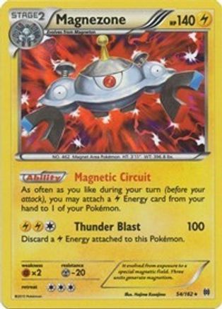 Magnezone 054/162 - XY  BREAKthrough Holofoil