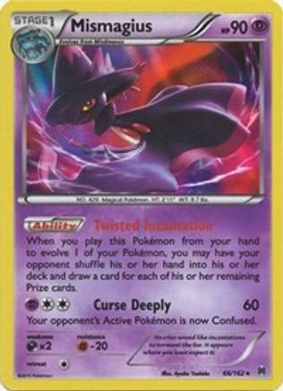 Mismagius 066/162 - XY  BREAKthrough Holofoil