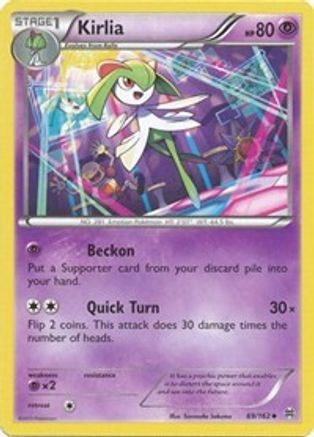 Kirlia 069/162 - XY  BREAKthrough Reverse Holofoil