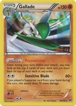 Gallade 084/162 - XY  BREAKthrough Reverse Holofoil