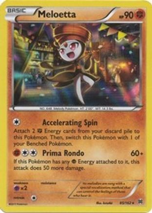 Meloetta 085/162 - XY  BREAKthrough Reverse Holofoil