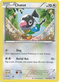 Chatot 128/162 - XY  BREAKthrough Reverse Holofoil