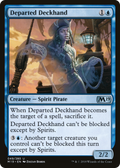 Departed Deckhand (M19-049) - Core Set 2019 Foil