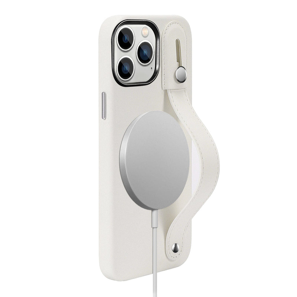 iPhone 15 Pro Max Leather FingerGrip Case with MagSafe | Indy Series