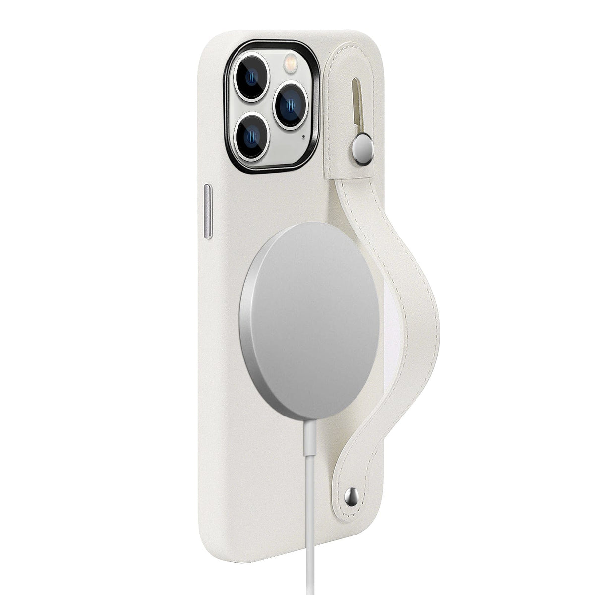 iPhone 15 Pro Max Leather FingerGrip Case with MagSafe | Indy Series