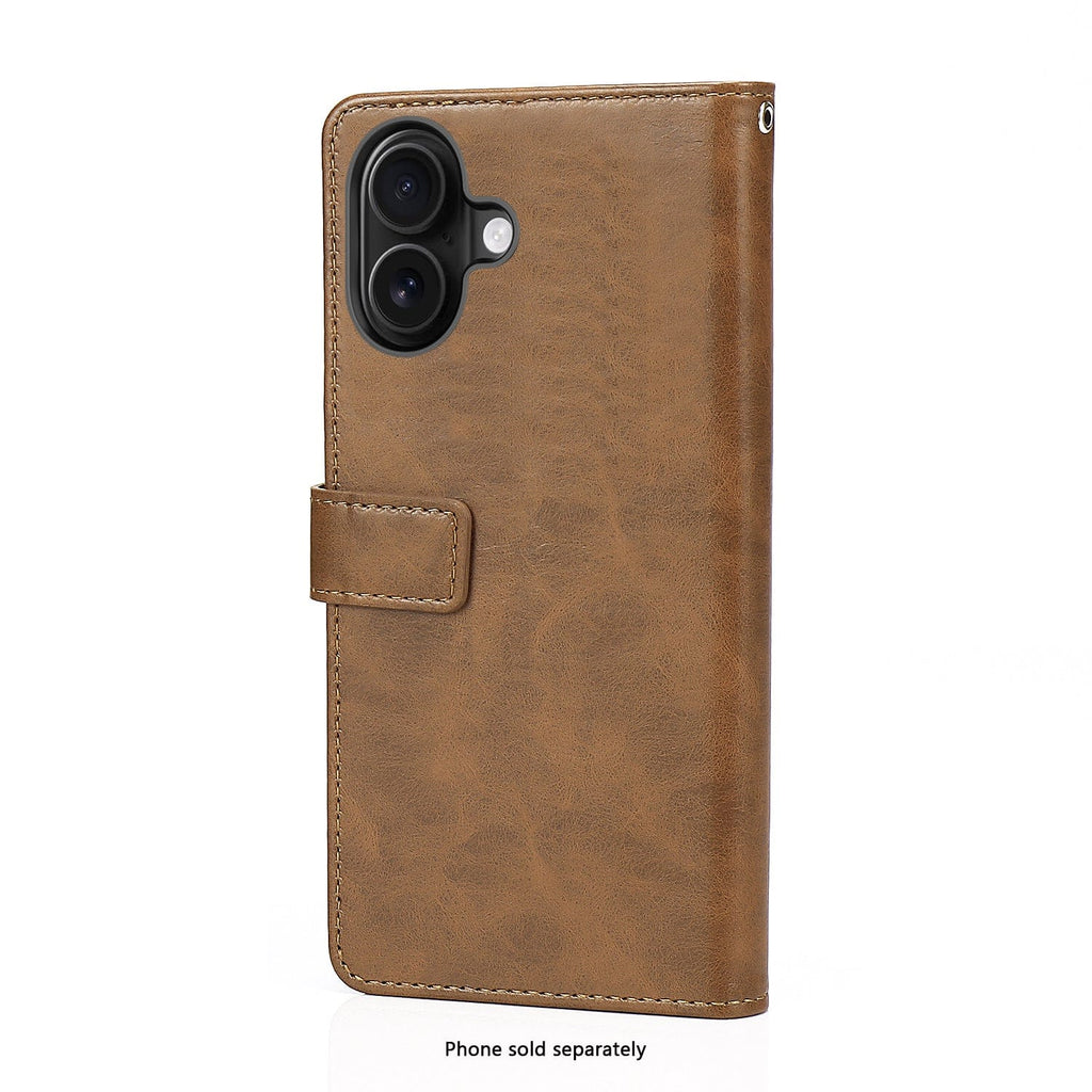 iPhone 17 Case - Leather Folio Wallet | Indy Series