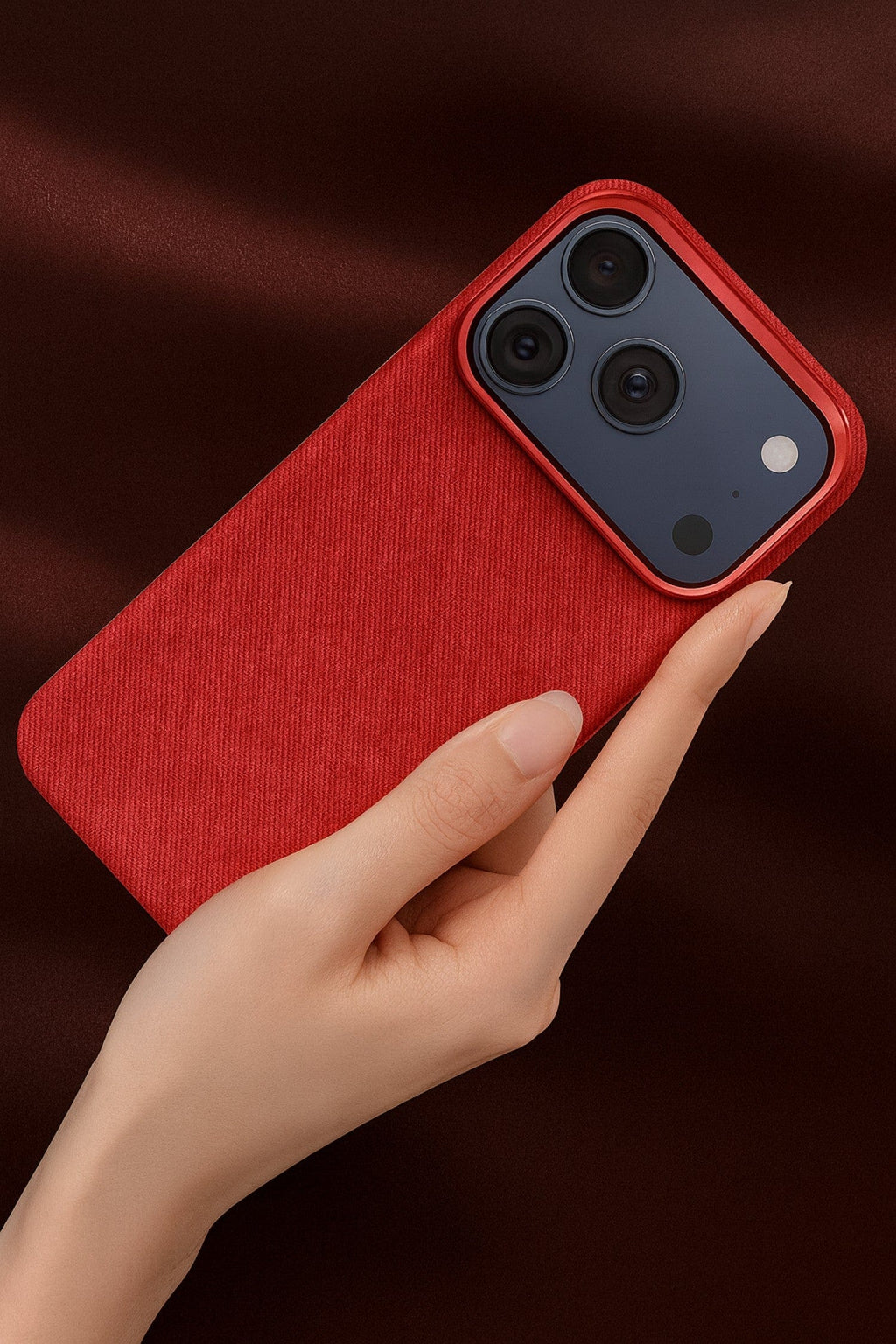 iPhone 17 Pro Max Case - Suede Leather | Indy Series