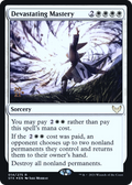 Devastating Mastery (PRE-14S) - Strixhaven: School of Mages Promos Foil
