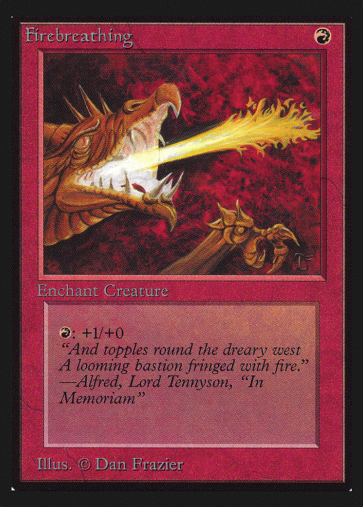 Firebreathing (CED-) - Collectors' Edition