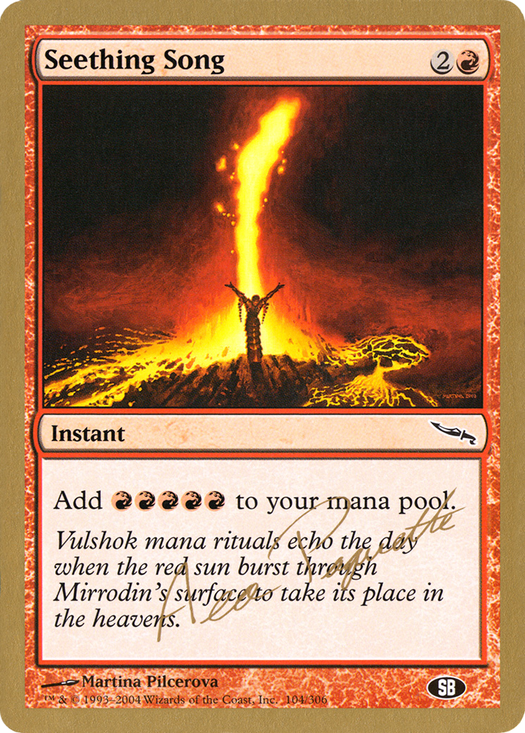 Seething Song (WCD-AP104SB) - World Championship Decks 2004