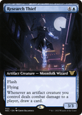 Research Thief (NEC-053) - Neon Dynasty Commander: (Extended Art)
